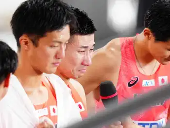 【世界陸上】リレー侍6位　小池「メダルは獲れたよなと」柳田「めちゃくちゃ悔しい」桐生は涙「僕の責任」